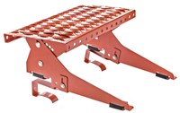 Dachzubehör / Dachdeckerwerkzeuge Laufrost Set komplett für Biber/Schiefer 25 x 48 cm rot