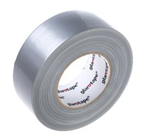 Glarotape / bande adhésive - Glarotape Beton Silber, bande en tissu béton de haute qualité, force d'adhérence élevée 50 mm