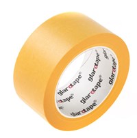 Glarotape / bande adhésive - Glarotape Gold, bande Washi résiste aux UV jusque'à 6 mois, largeur 50 mm, rouleau à 50 m