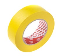 Krepp-Abdeckband Glarotape 120, Premium Abdeckband imprägniert "Carband", Breite 38 mm, Rollen à 50 m