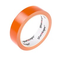 Bande à masquer pour l'extérieur - Glarotape PE, bande à masquer de longue durée PE lisse, résiste aux UV jusqu'à 6 mois, largeur 25 mm, rouleau à 33 m