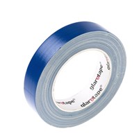 Glarotape / bande adhésive - Glarotape Blau, bande tissue à masquer pour façades, résiste aux UV jusqu'à 4 semaines, largeur 25 mm, rouleau à 25 m