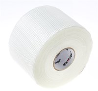 Glarotape / bande adhésive - Glarotape Fugenrissband, ruban en fibre de verre, autocollant, largeur 100 mm, rouleau à 90 m