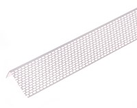 Lüftungsprofile, PVC Lüftungsprofile 30/60 mm PVC weiss