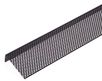 Lüftungssysteme Lüftungsprofile 30/90 mm PVC schwarz