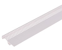 Lüftungssysteme Lüftungsprofile für Fassadenabschluss PVC Nr. 64 weiss