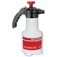 Sprühgeräte und Zubehör ABBA Produkte Handpumpe Clean-Matic 1.25P rot, handliches Druckspeicher-Sprühgerät für Profis, säurebeständig, Inhalt 1.25 Liter