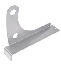 Indach zu SolarStand Schneefangstützen A13 1/2" Typ "SolarStand" Indach ST.I.33" für 2 Rohre Chromstahl blank