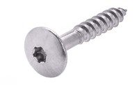 Fixations - Vis pour façade 4.8 x 25 mm INOX nu