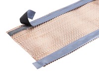 Dachzubehör / Dachdeckerwerkzeuge Firstband Kupfer "Moos Protect" Breite 200 mm, mit zwei Butylstreifen