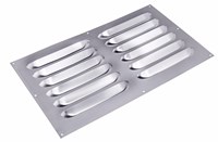 Grilles d'aération Alu - Grilles d'aération  B X H 250 x 300 mm alu brut