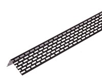 Lüftungsprofile, Aluminium Lüftungsprofile 30/40 mm Alu schwarz matt