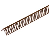 Lüftungsprofile, PVC Lüftungsprofile 30/30 mm PVC braun