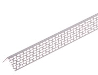 Profils d'aération, PVC - Profils d'aération 30/30 blanc PVC