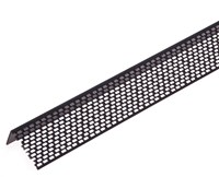 Lüftungsprofile, PVC Lüftungsprofile 30/50 mm PVC schwarz