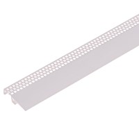 Fassadenabschlussprofile Lüftungsprofile für Fassadenabschluss PVC Nr. 62 weiss