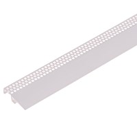 Profils pour haut de façade - Profils d'aération pour haut de façade PVC n° 62 blanc