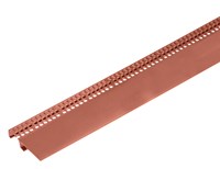 N° 62, PVC - Profils d'aération pour haut de façade PVC n° 62 rouge