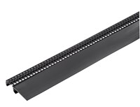 Lüftungssysteme Lüftungsprofile für Fassadenabschluss PVC Nr. 62 schwarz