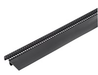 Profils pour haut de façade - Profils d'aération pour haut de façade PVC n° 62 noir