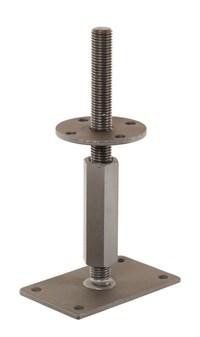 Holzverbinder Pfostenträger 10921, höhenverstellbar 142 - 207 mm, Zinip beschichtet