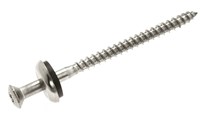 Inox A2 blank Spenglerschrauben 4.5 x 19 mm Vollgewinde, Chromstahl