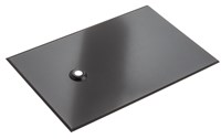 Stop-neige Solaire - Plaques de montage "solaire" Type ardoise thermolaqué anthracite