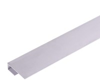 Profilés en U extrudé, alu 0.8 mm - Profilés en U 15/15/35 alu thermolaqué, longueur 2800 mm